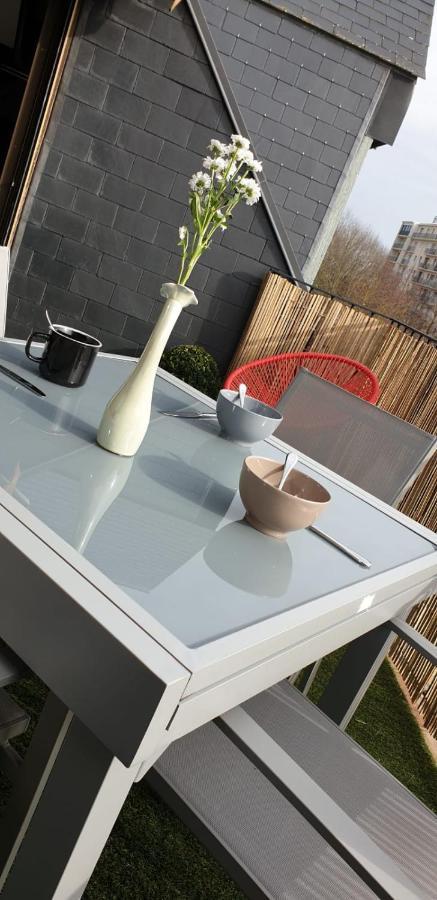 Coeur De Troyes T4 Terrasse 5Eme Etage Centre Ville Wifi Parking Exteriör bild